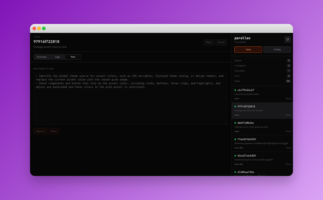 Parallax gallery image