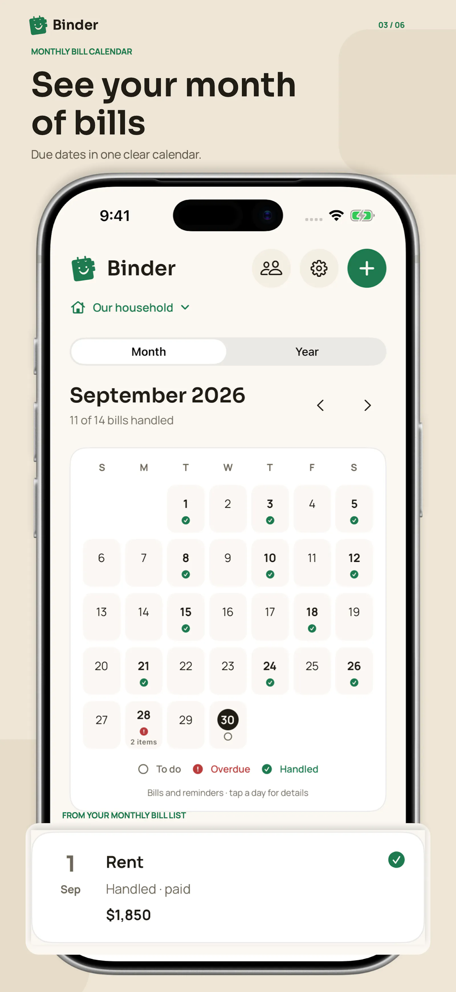 Binder 2.0 screenshot 3