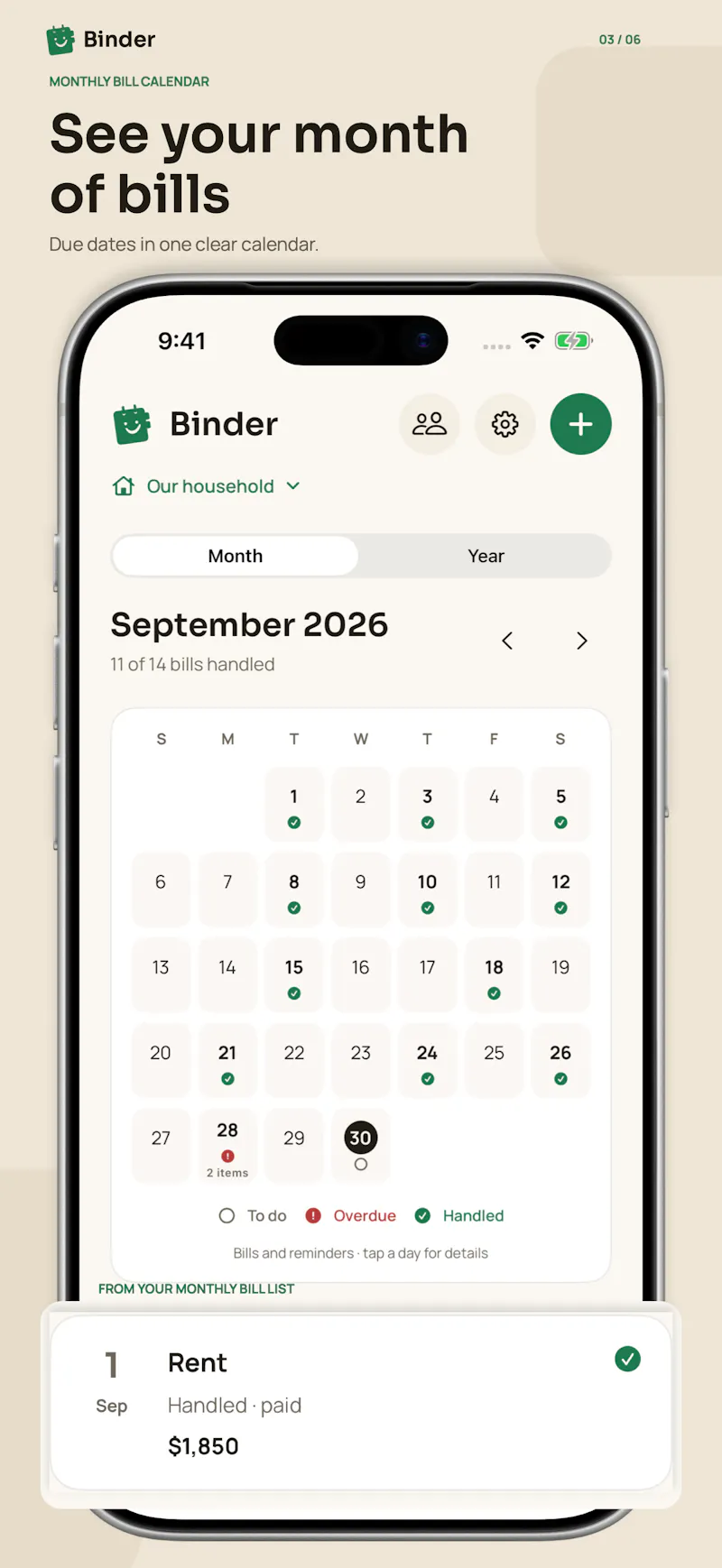Binder 2.0 screenshot 3