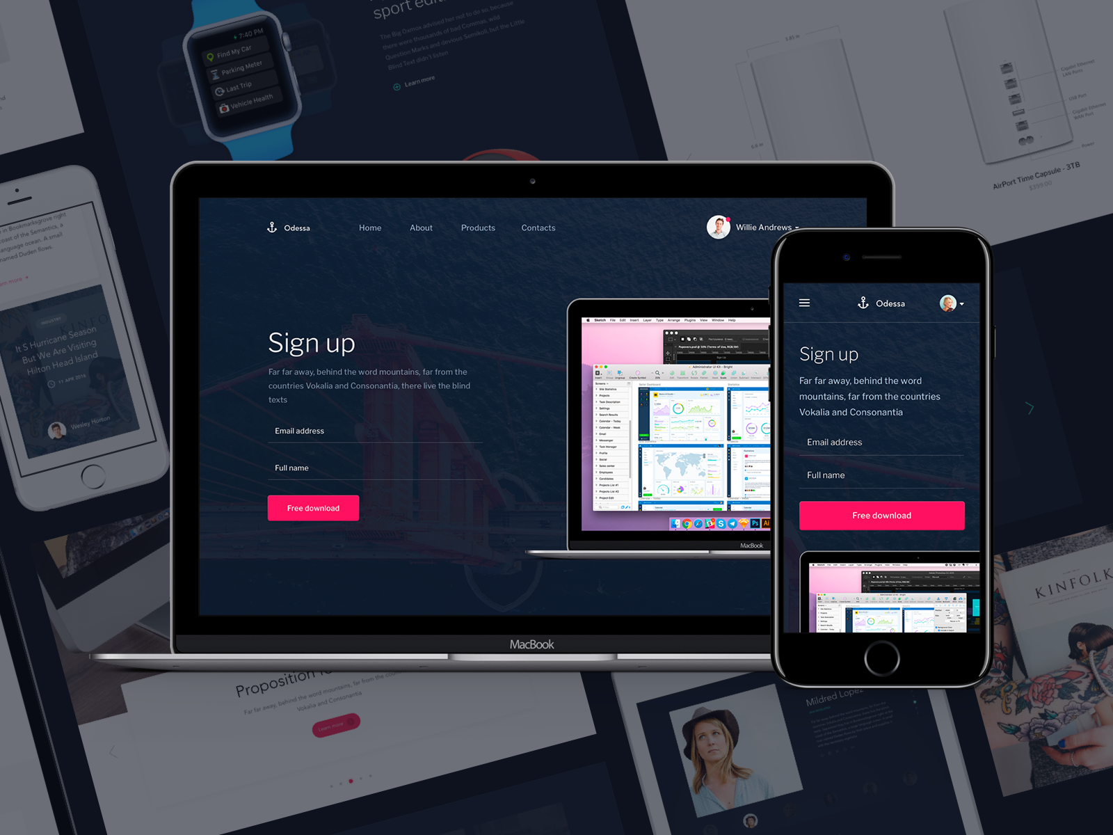 Odessa UI Kit gallery image
