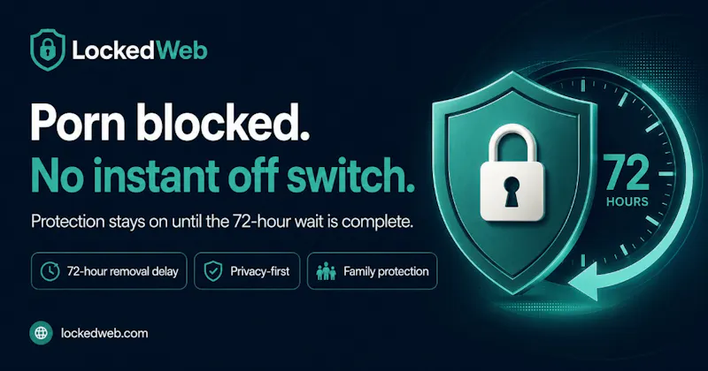 LockedWeb - Porn Blocker screenshot 1