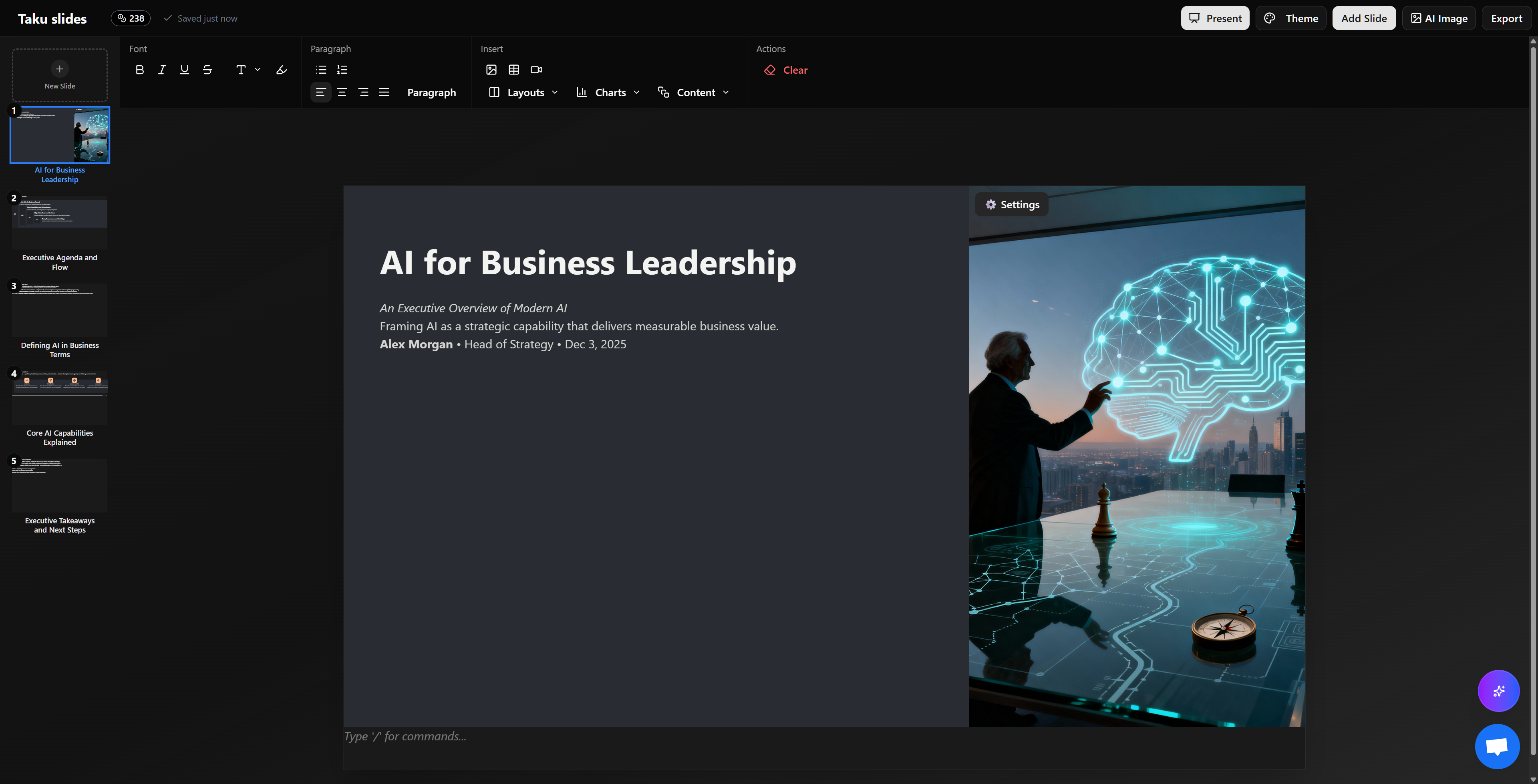 TakuSlides gallery image