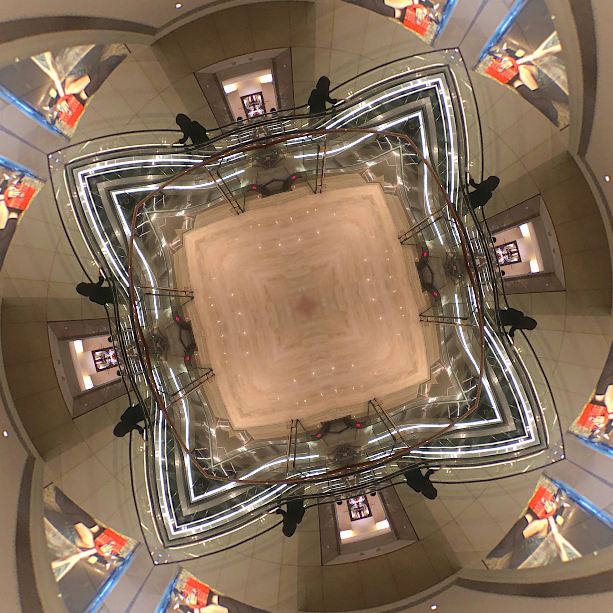 360 Effect like a Kaleidoscope, am i inside the Matrix? gallery image
