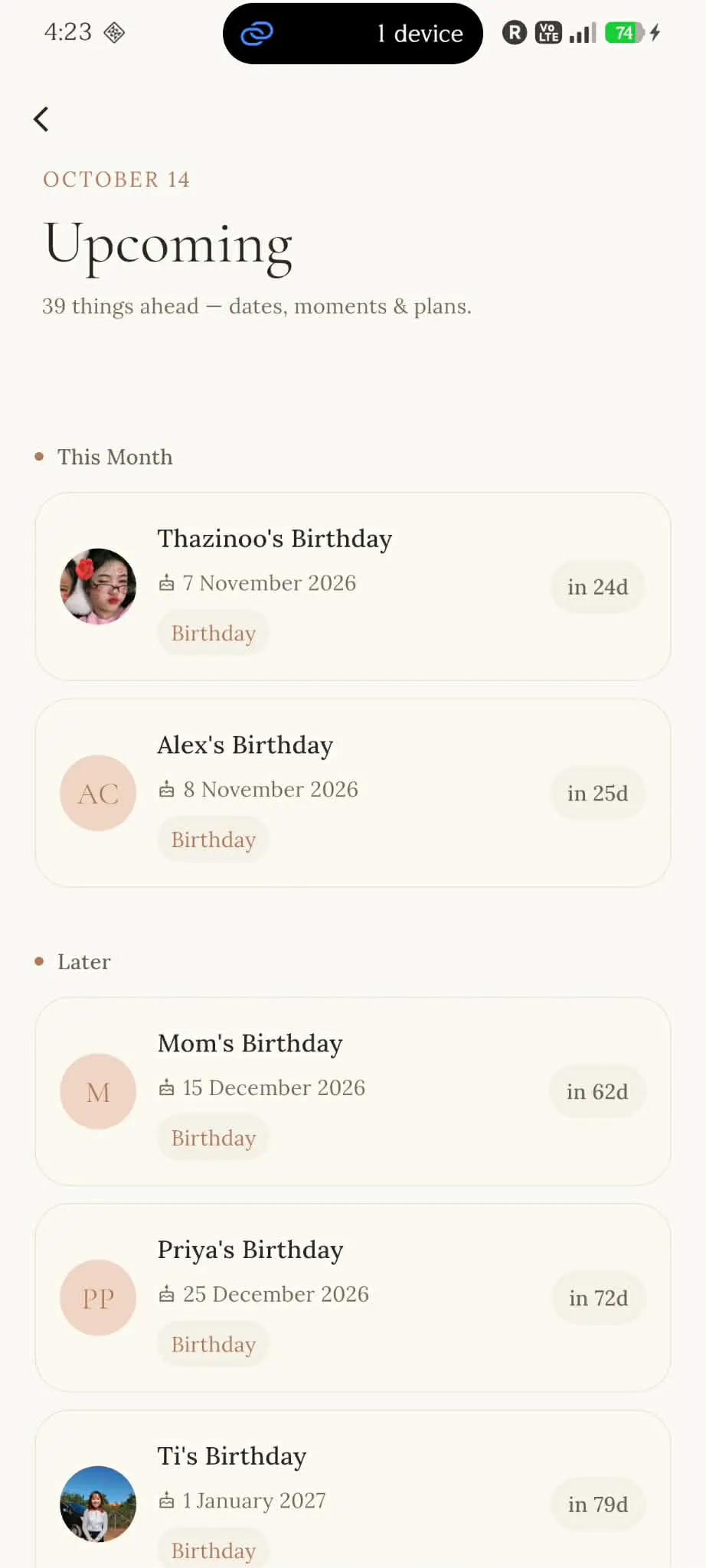 KeepMemo: memory note journal gallery image