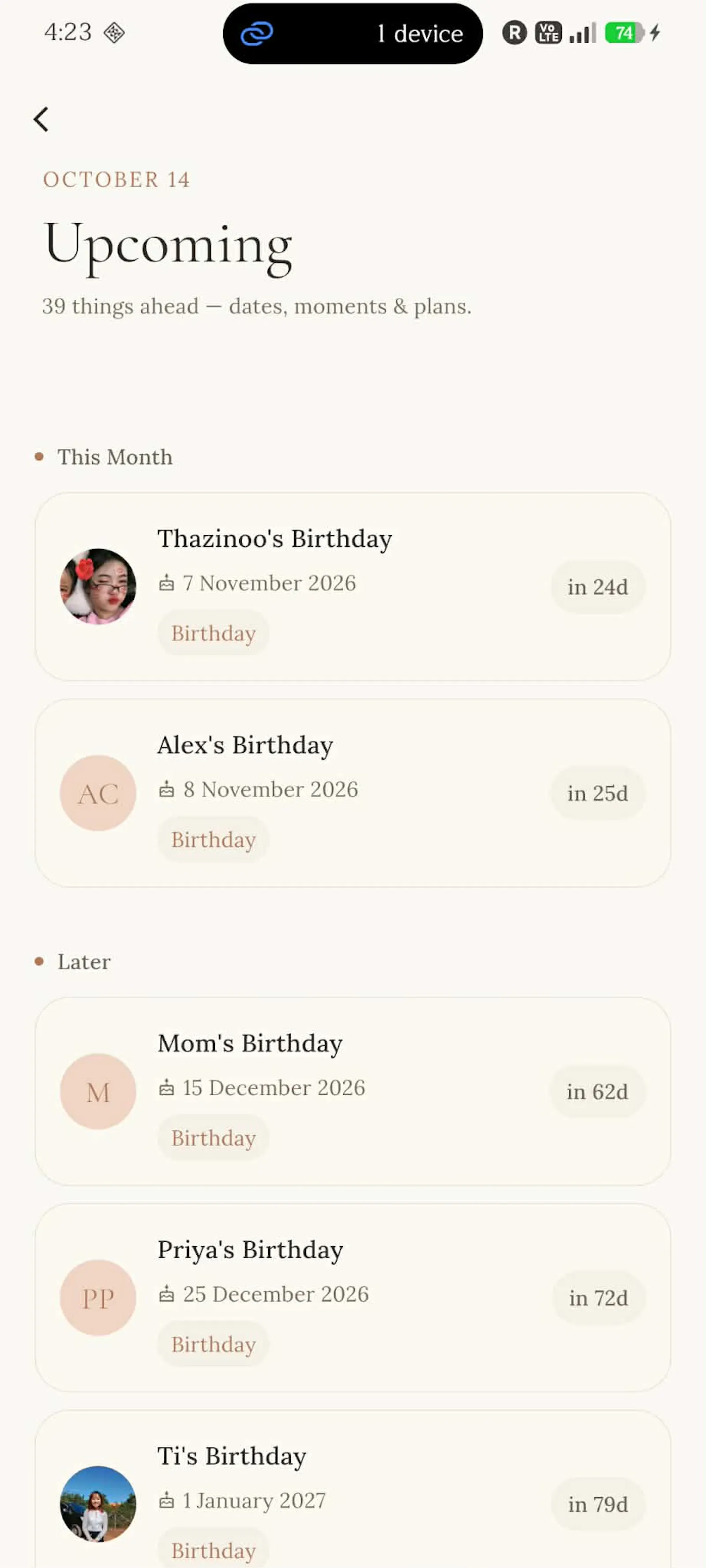 KeepMemo: memory note journal screenshot 3