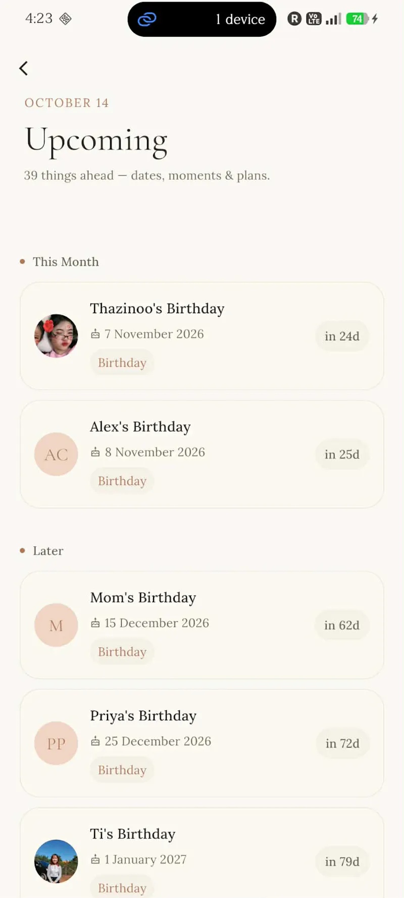 KeepMemo: memory note journal screenshot 3