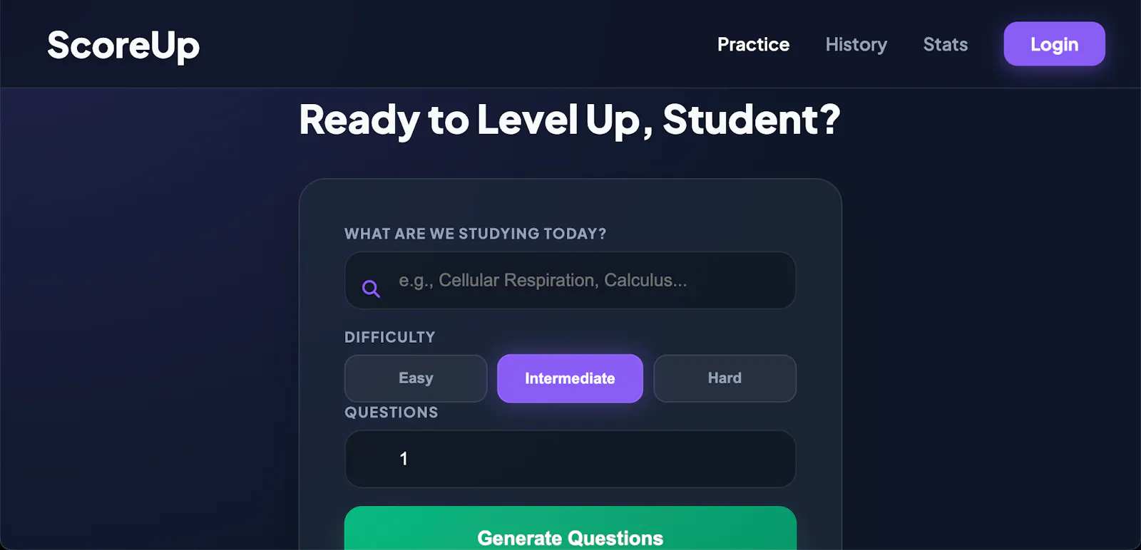 ScoreUp screenshot 1