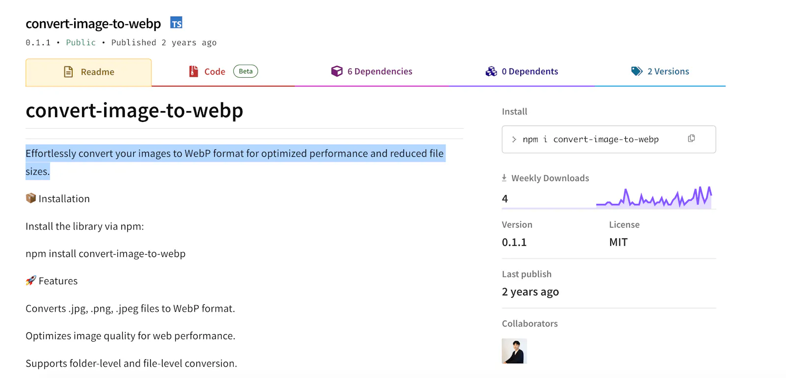 convert-image-to-webp screenshot 1