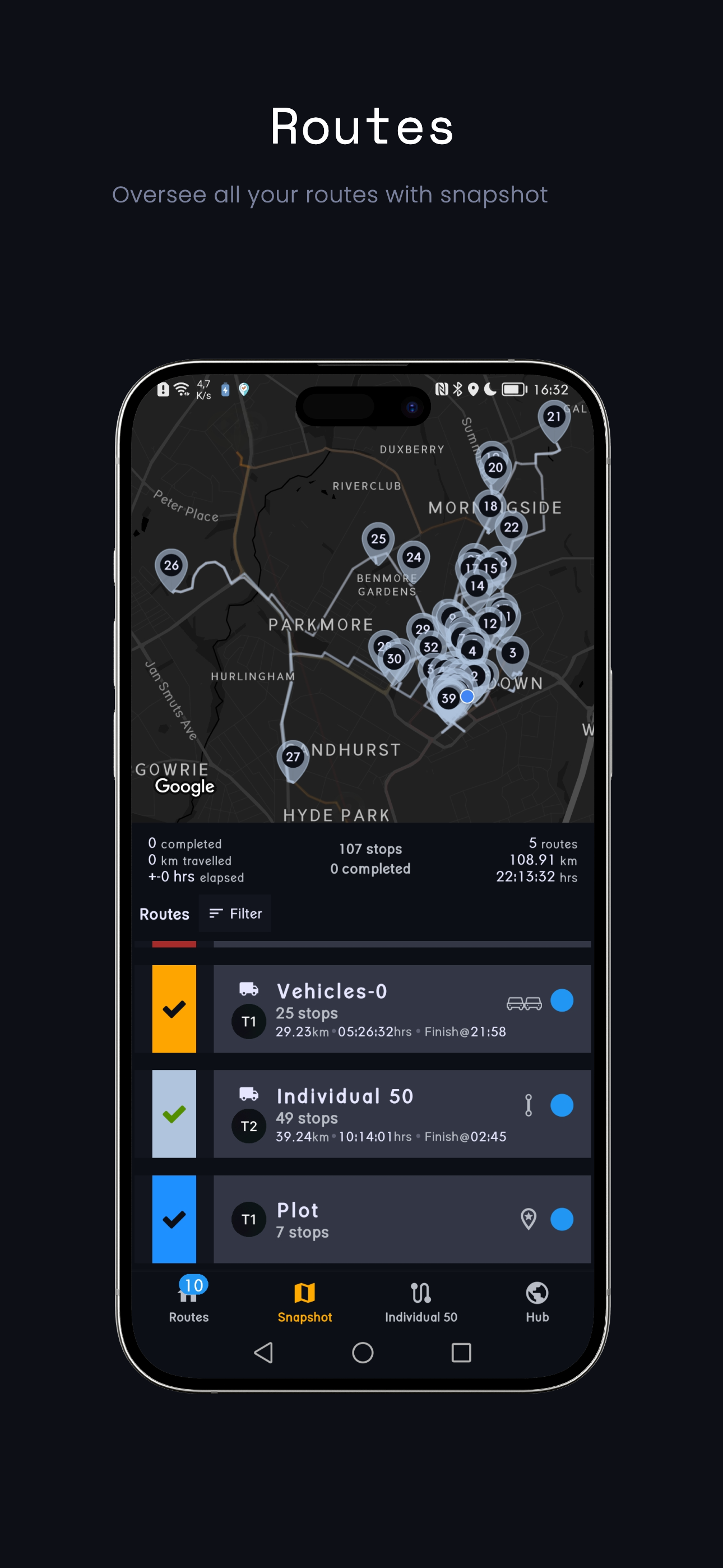 Roadstops Route Companion - Per la pianificazione del percorso e i viaggi quotidiani. media 3