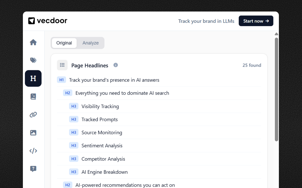 Free SEO + GEO Analysis Extension - Screenshot 3 showing product features and functionality