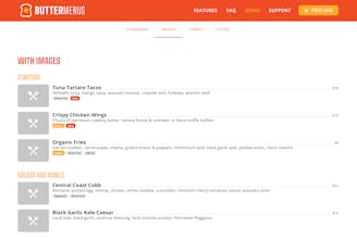 ButterMenus gallery image