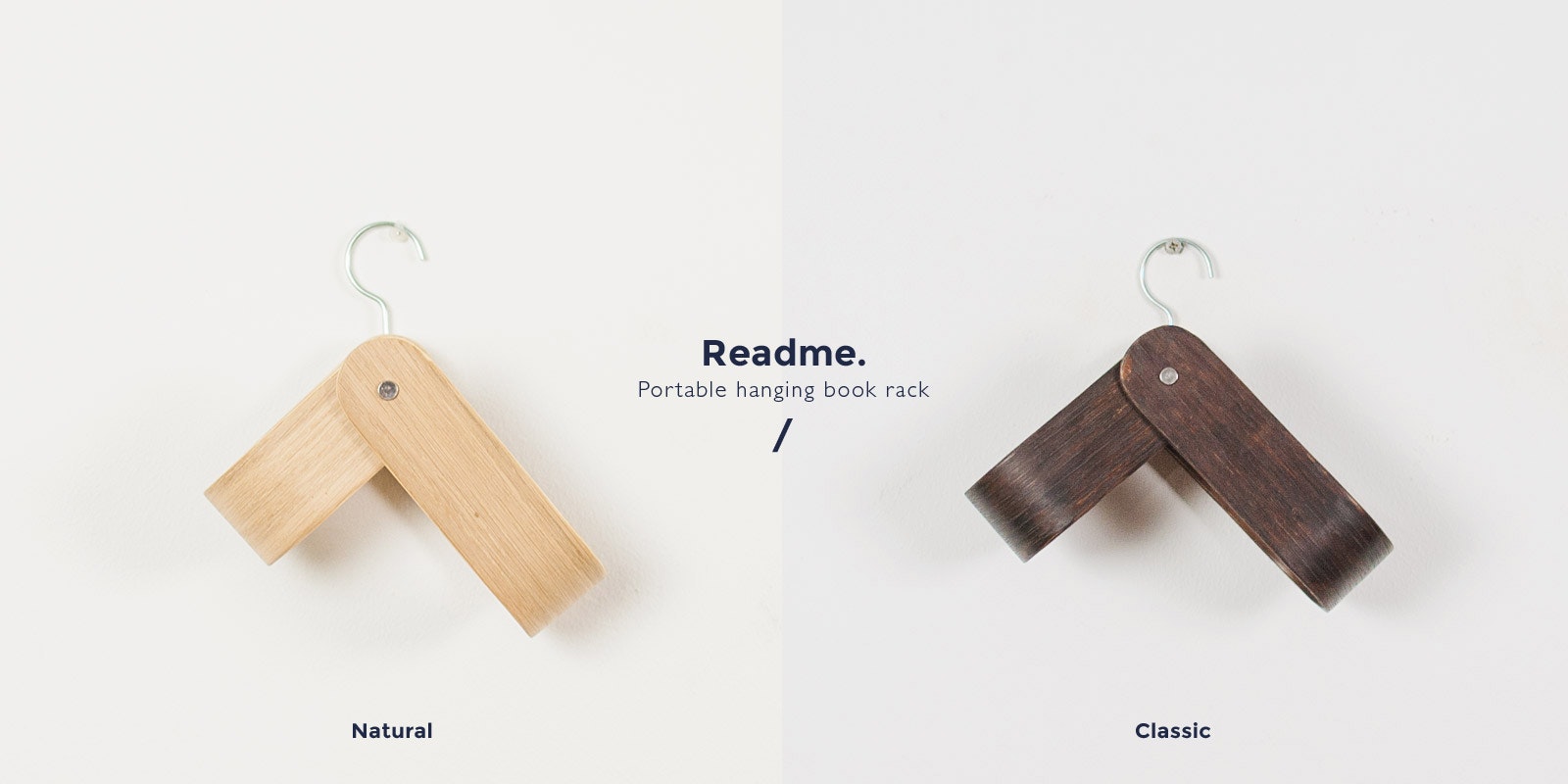 Readme - A Portable hanging book rack gallery image