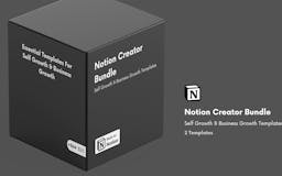 Notion Creator Bundle media 1