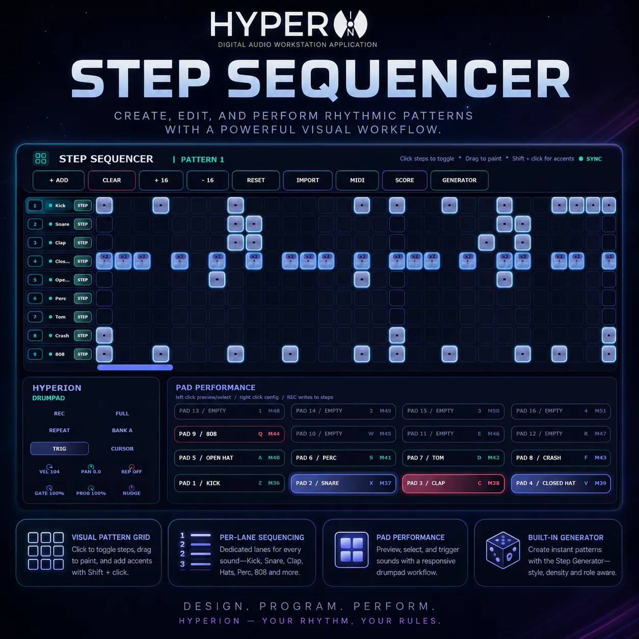 HyperION DAW gallery image
