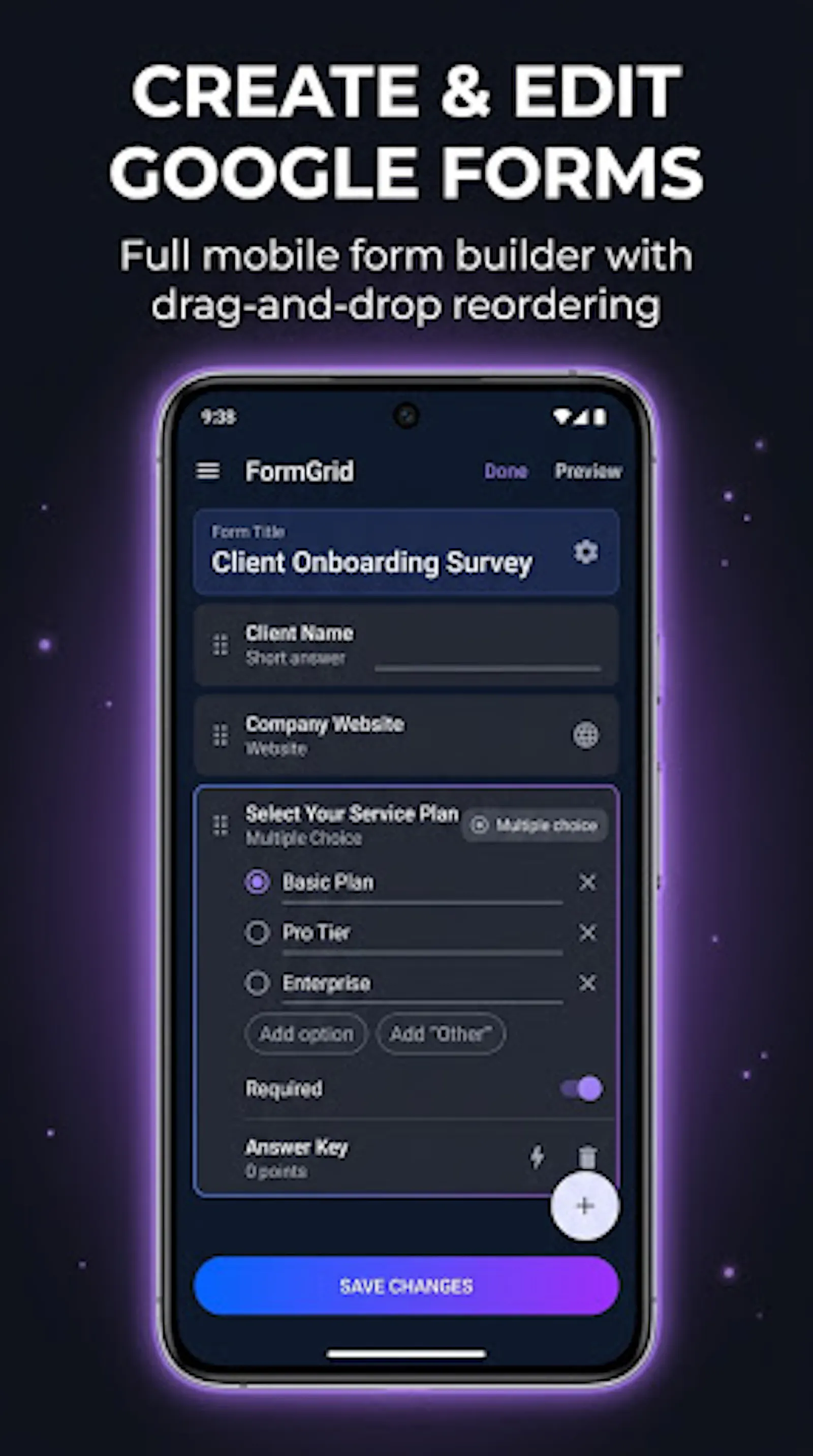 FormGrid: Forms & Sheets screenshot 3