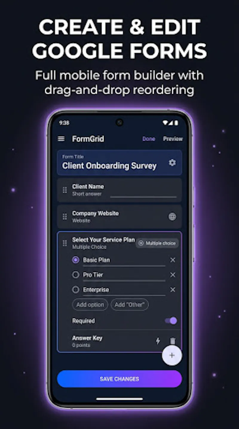 FormGrid: Forms & Sheets screenshot 3