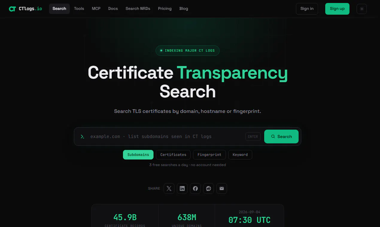 CTlogs.io gallery image
