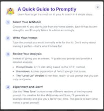 Promptly AI Prompt Coach gallery image
