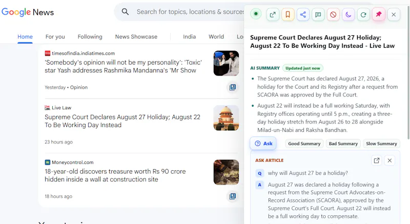 ShortNews screenshot 4