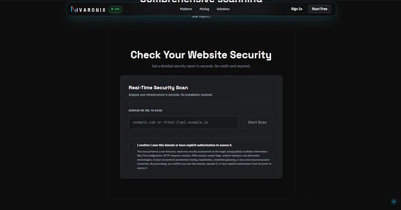 Nivaronix screenshot 2