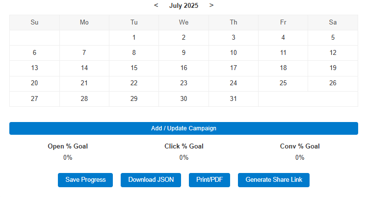 E -mail Campaign Planner Pro - Plan e -mailcampagnes sneller, slimmer en beter. media 3