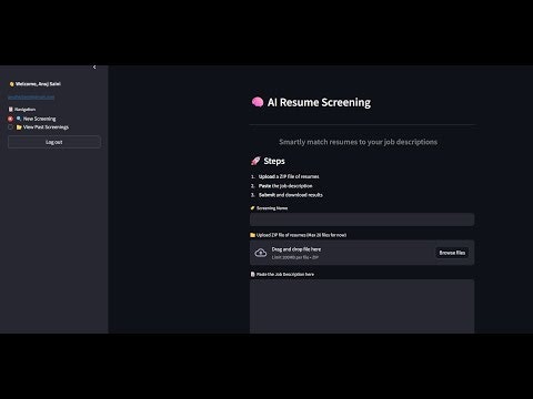 AI Resume Screener gallery image