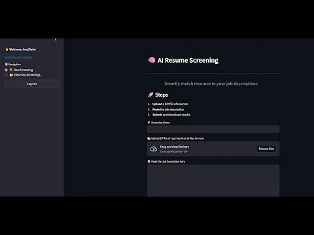 AI Resume Screener