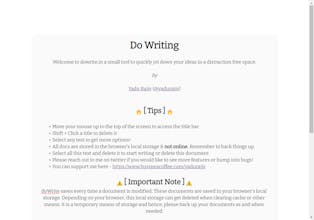 DoWrite gallery image