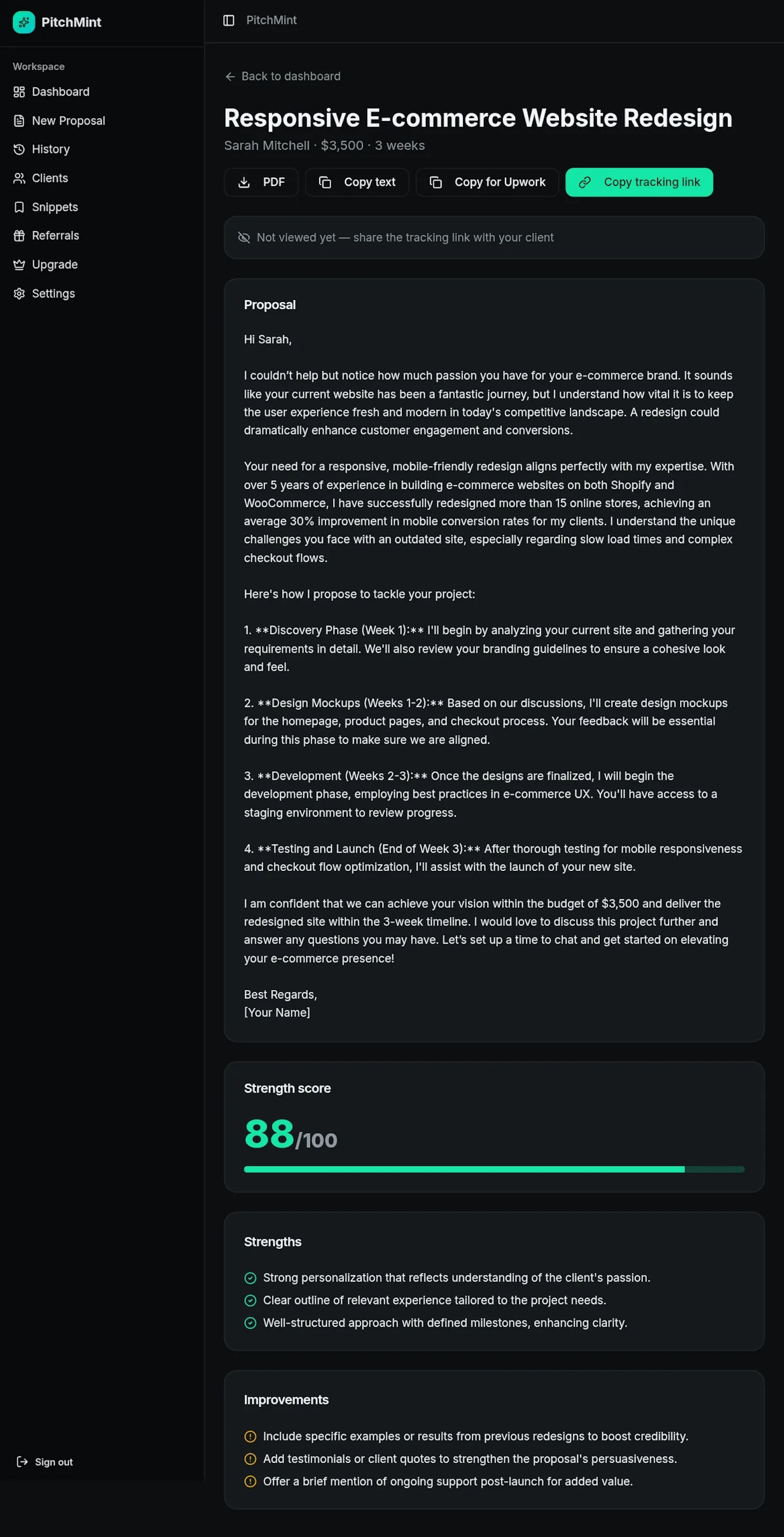 PitchMint screenshot 1
