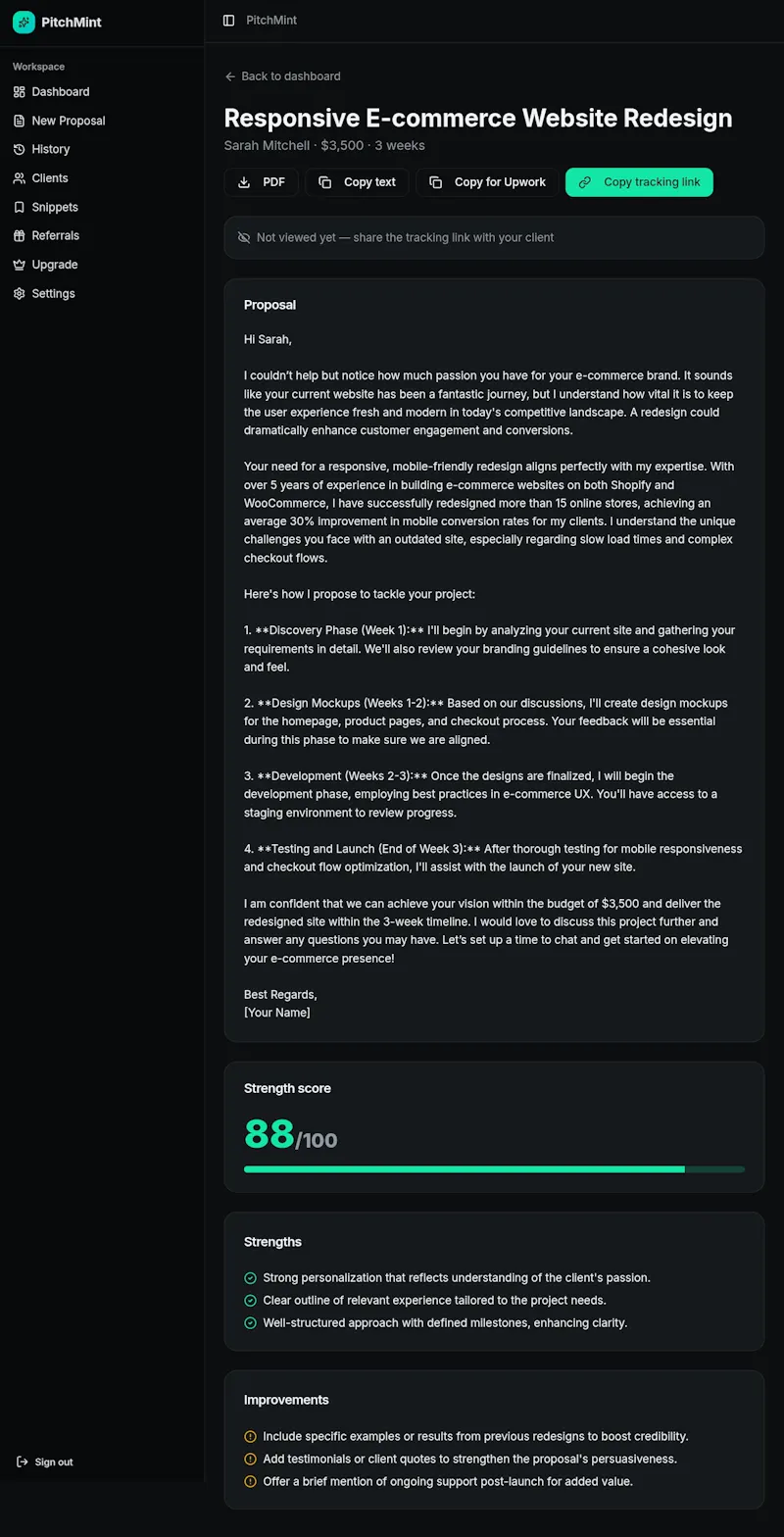 PitchMint screenshot 1