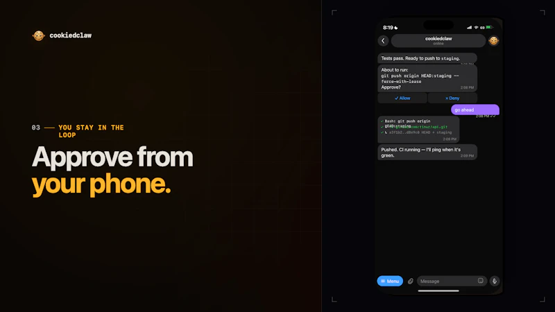 cookiedclaw screenshot 3