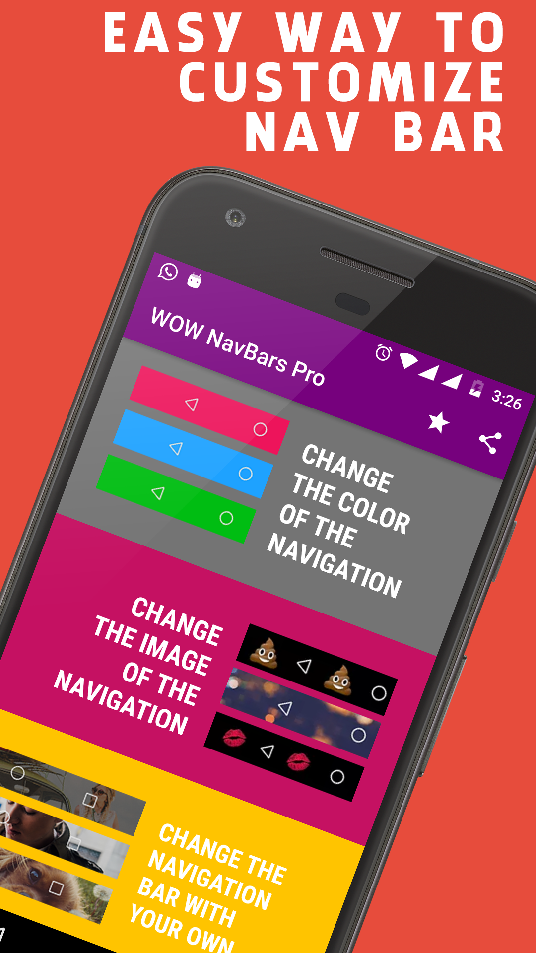 WOW Navbars gallery image