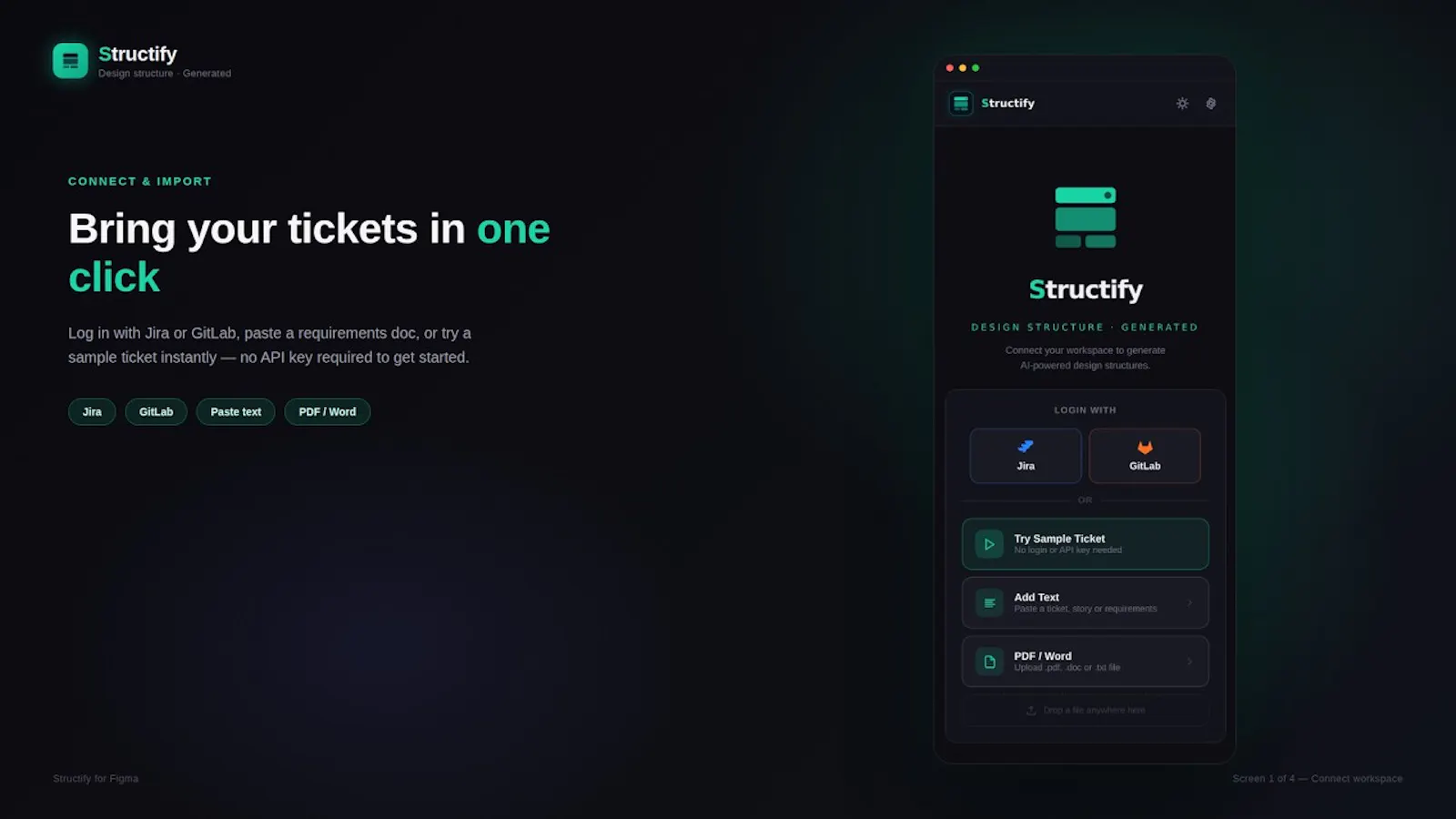 Structify screenshot 1 (video preview)
