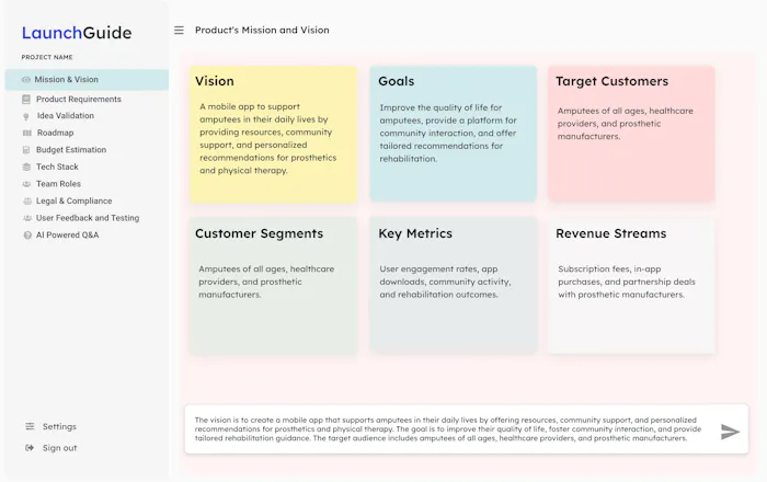 LaunchGuide gallery image
