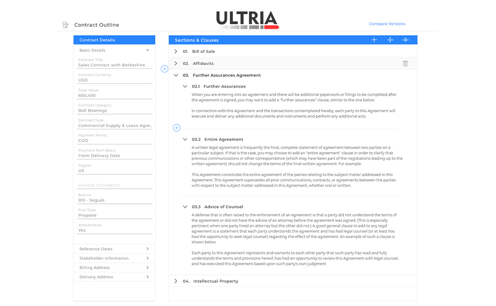 Ultria Contract Lifecycle Management gallery image