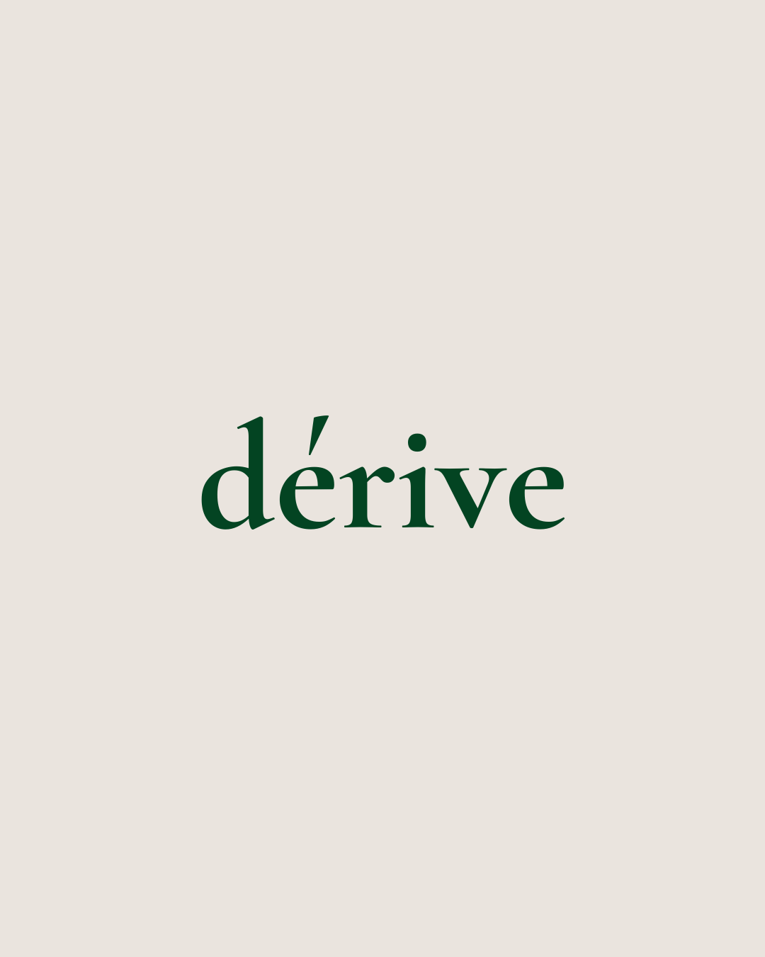 Our dérive