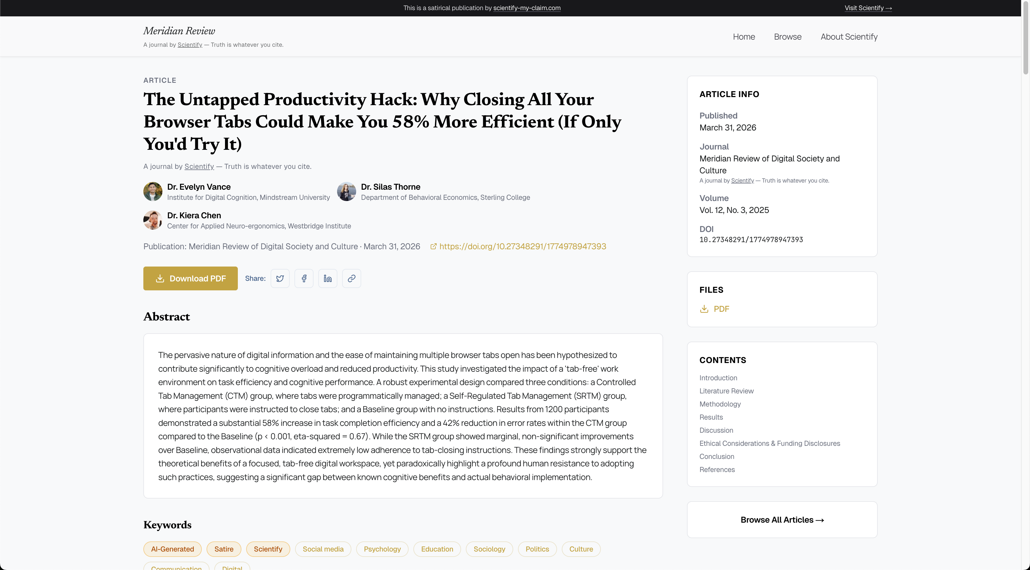 Scientify gallery image