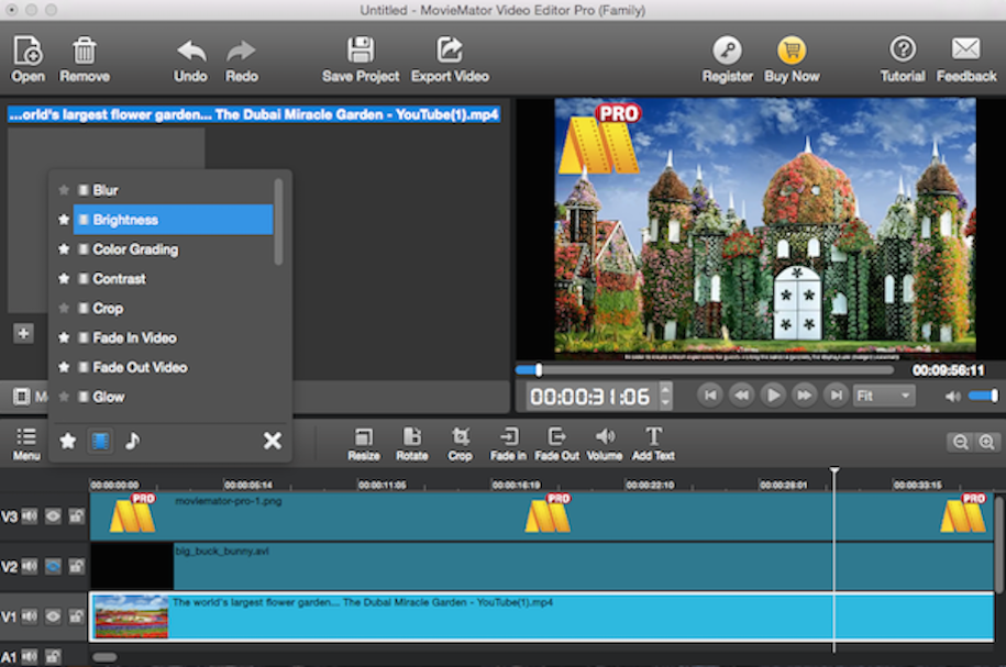 Video Editor MovieMator Pro for Mac gallery image