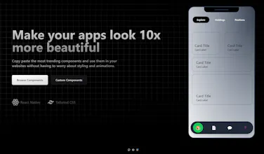 Tap UI gallery image