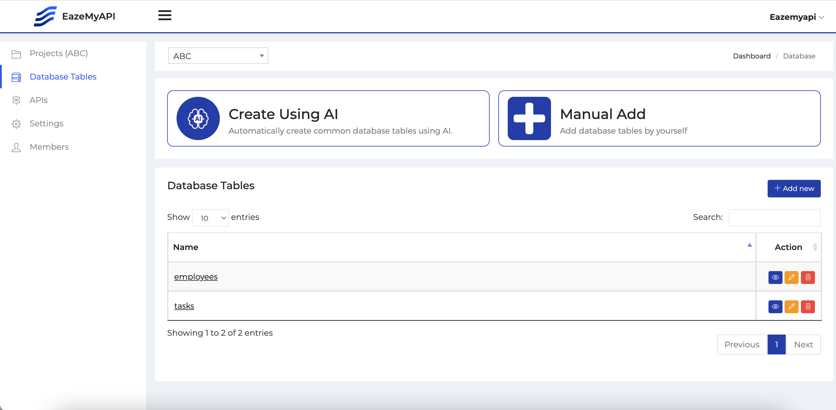 EazeMyAPI - Beta Version gallery image