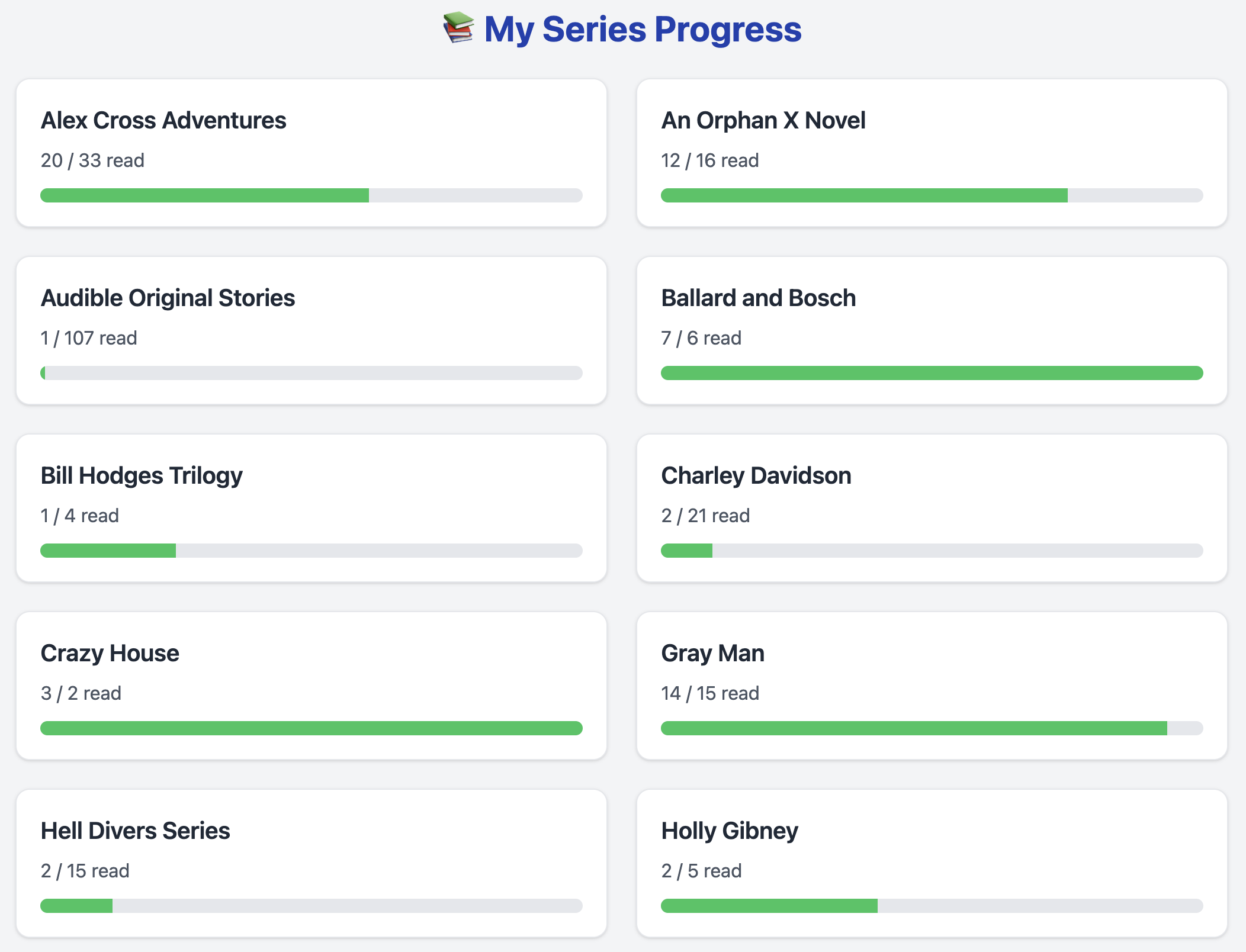 AudiobookLog — Track Your Listening - Screenshot 5 preview