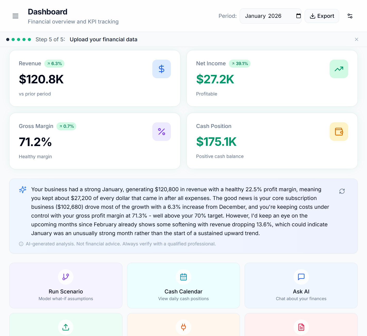 Accomptant - Main product screenshot demonstrating key features and user interface