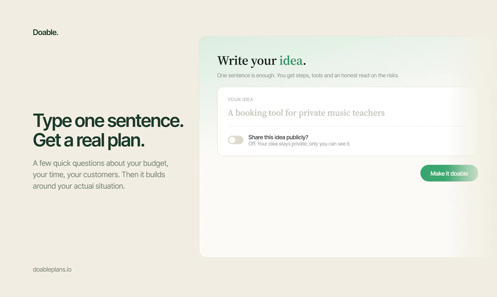 Doable – plan, finish & connect screenshot 2
