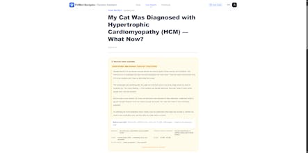 PetMed Navigator|Decision Assistant gallery image