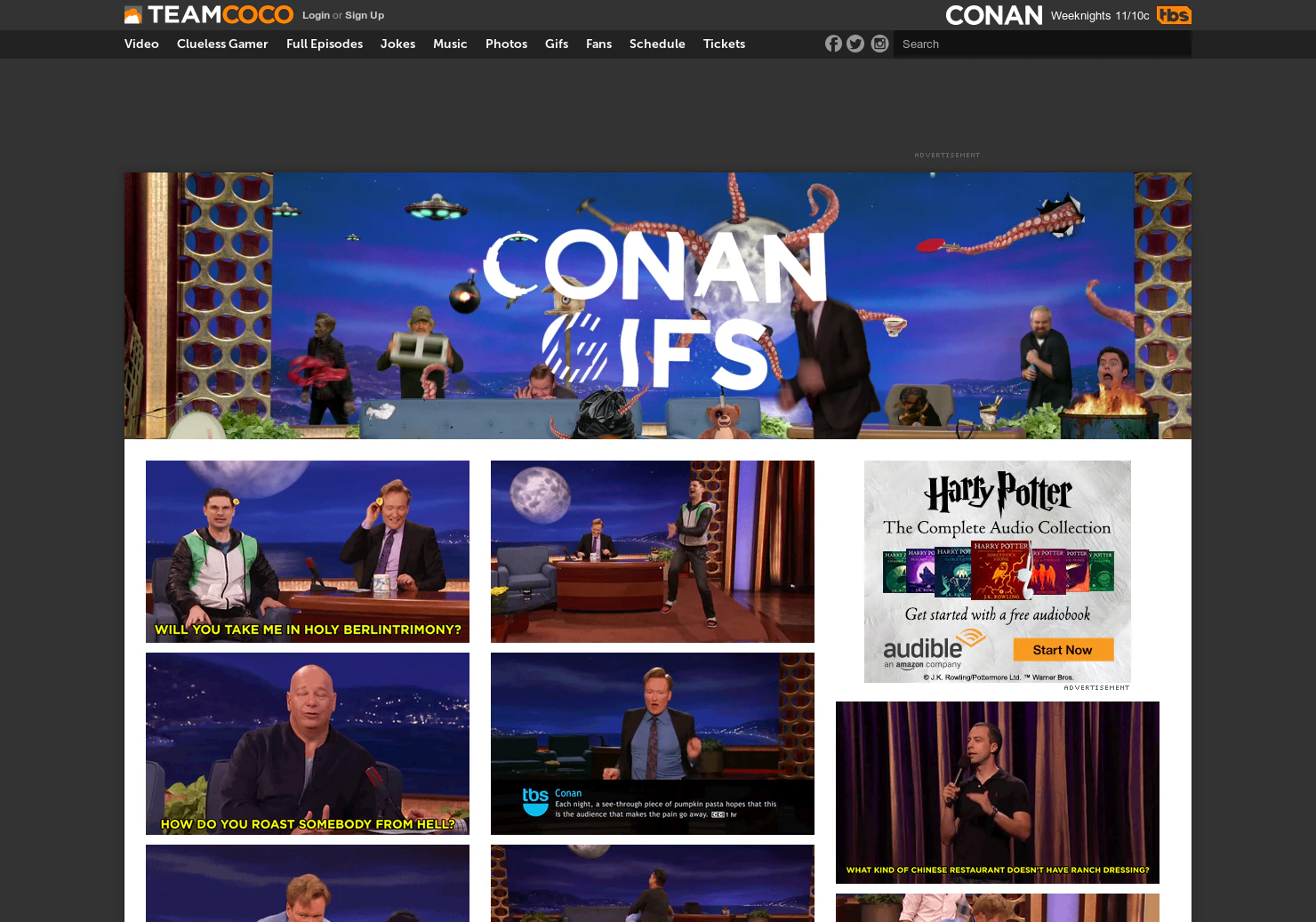 Conan GIFs