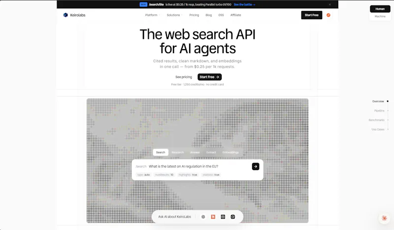 Keirolabs screenshot 2