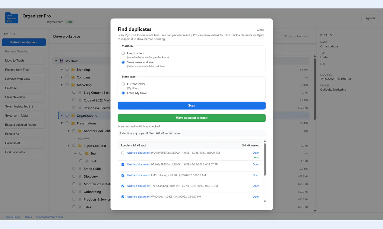 Drive Organizer Pro gallery image