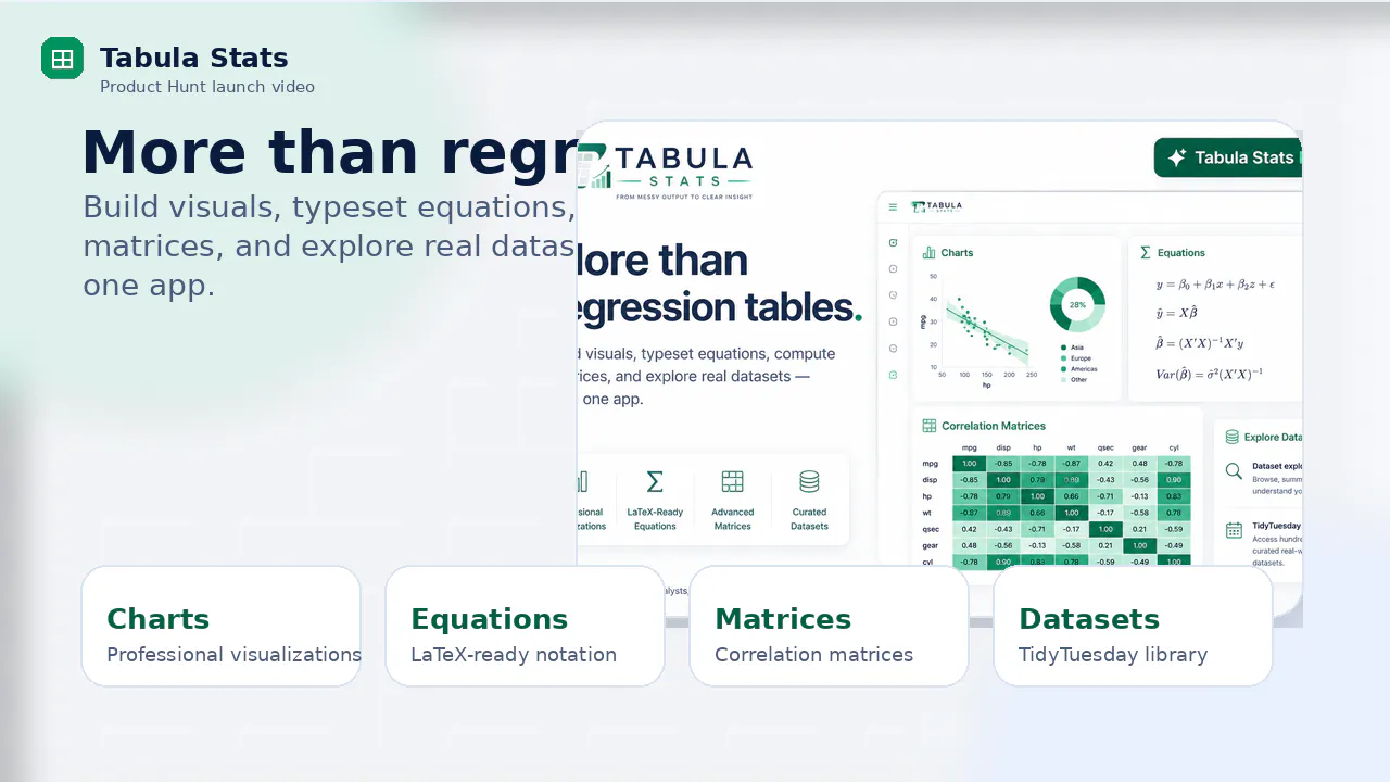 Tabula Stats gallery image