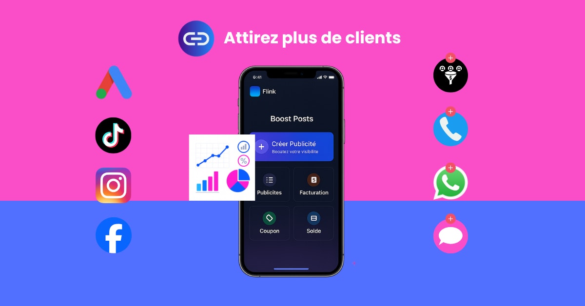 Flink - Product Hunt launch logo and brand identity