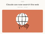 Claude Web Search